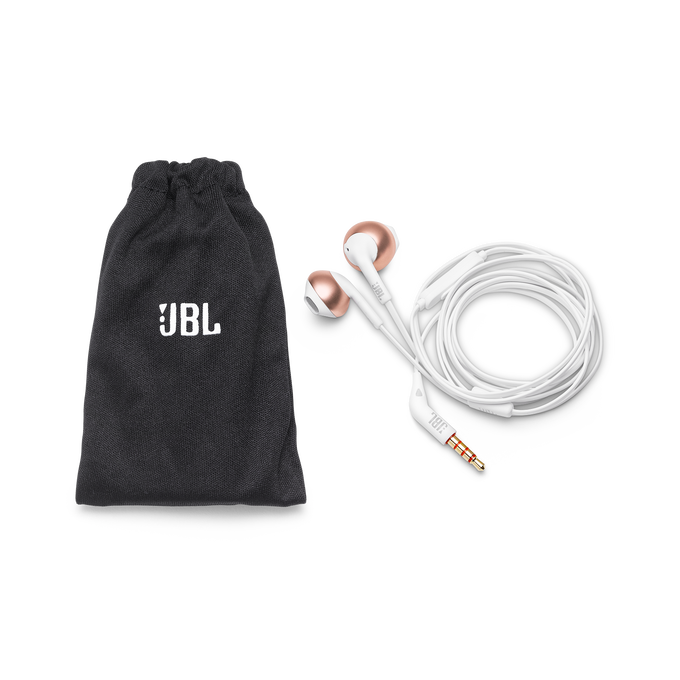 JBL Tune 205 - Rose Gold - Earbud headphones - Detailshot 2 image number null